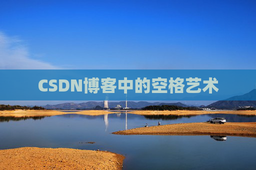 CSDN博客中的空格艺术